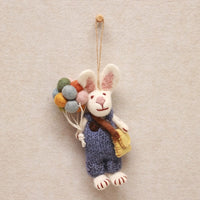 Felted Rabbits Charm
