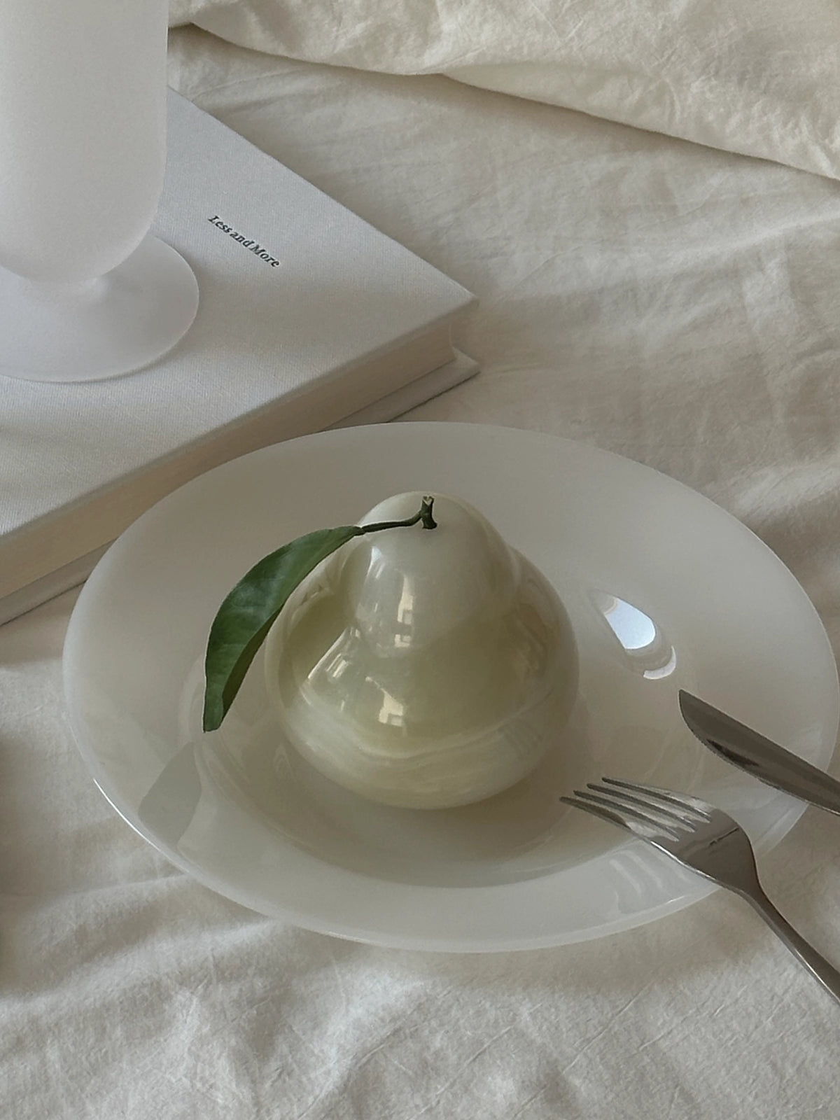 Natural Jade Pear Incense Holder Gift Set - TRLab Shop