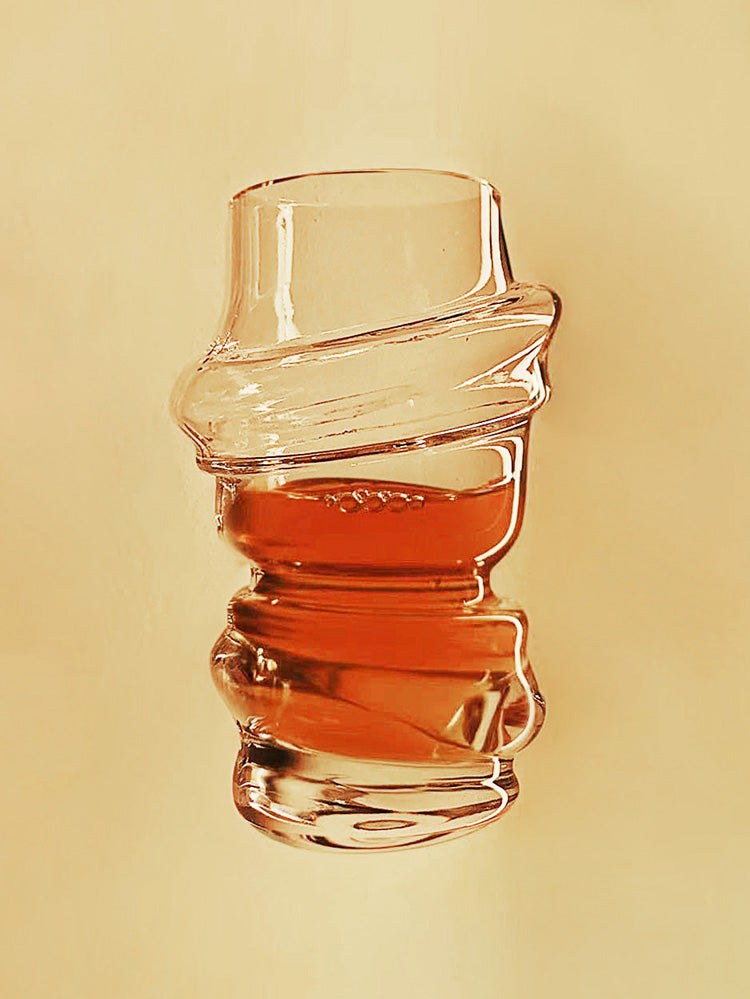 Twist & Loop Glass Goblet - TRLab Shop
