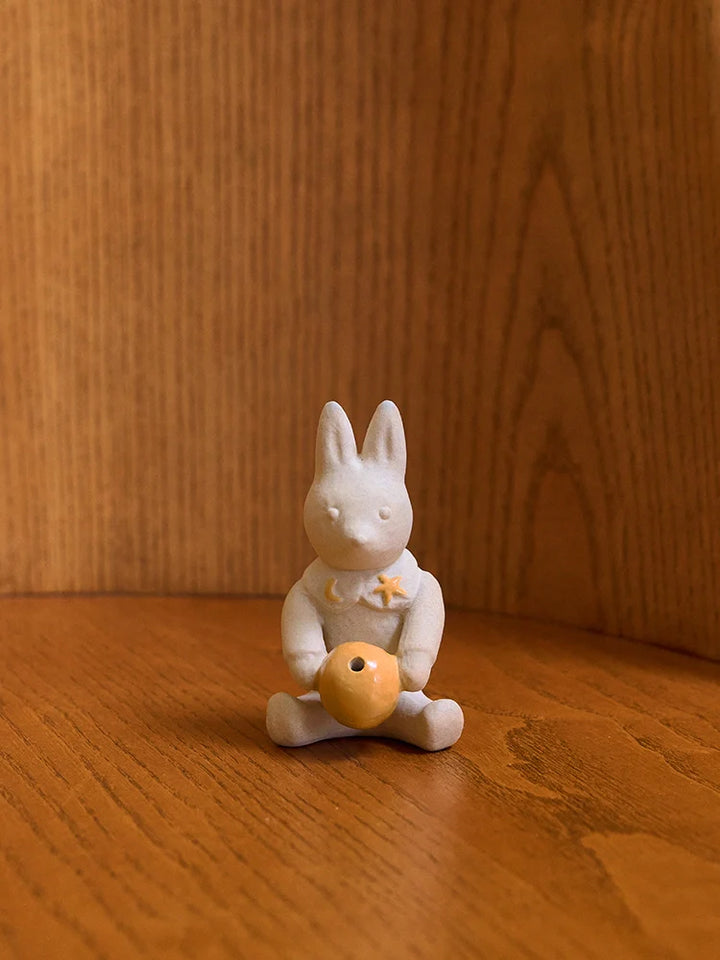 Moon Rabbit Ceramic Incense Holder - TRLab Shop