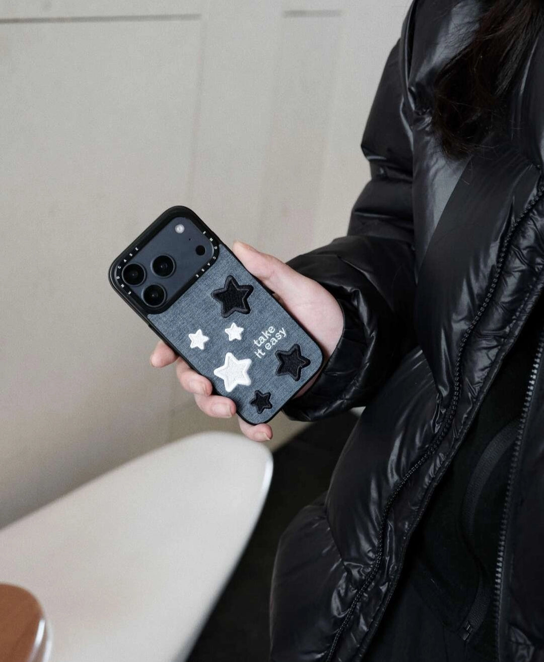 Embroidered Star Phone Case - TRLab Shop
