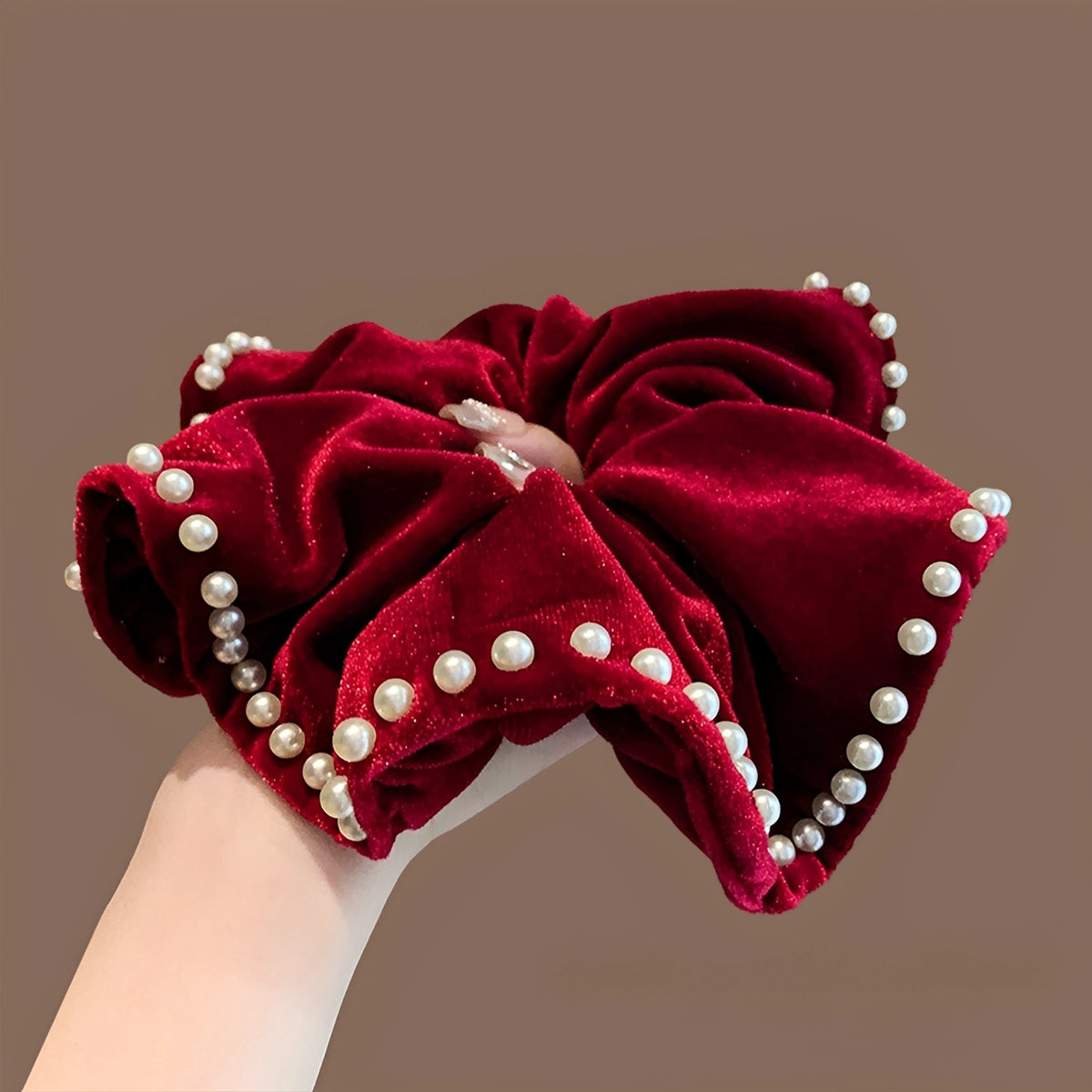 Nocturnal Feast Wavy Hem Scrunchie - TRLab Shop