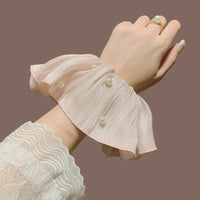 Gentle Gossamer Wavy Hem Scrunchie - TRLab Shop