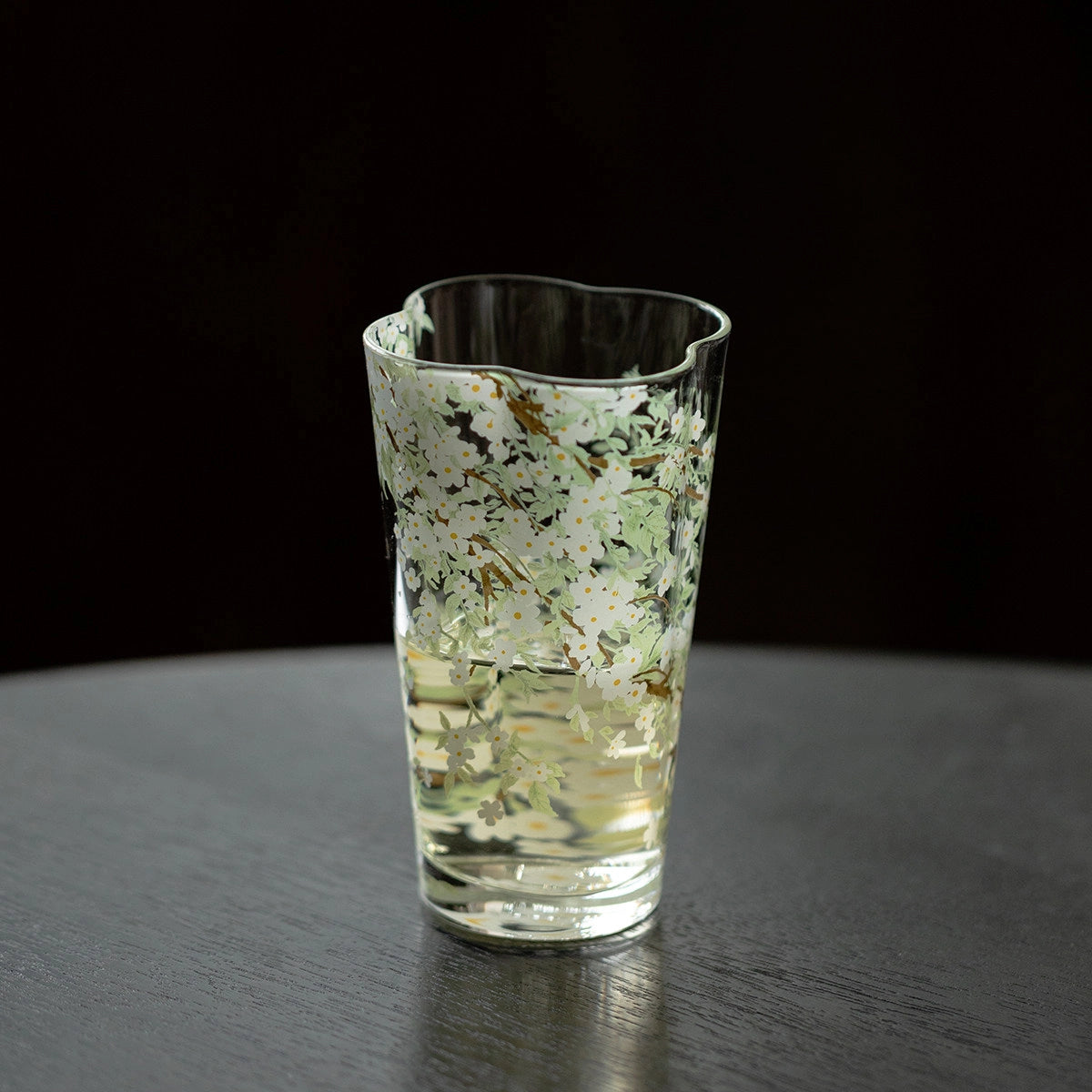 Pear-Blossom Glass Tumbler