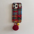 Scottish Wool Bow Phone Case - TRLab Shop