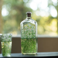 Fresh Daisies Glass Cold Brew Bottle