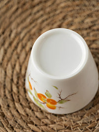 Osmanthus & Persimmons Ceramic Tumbler