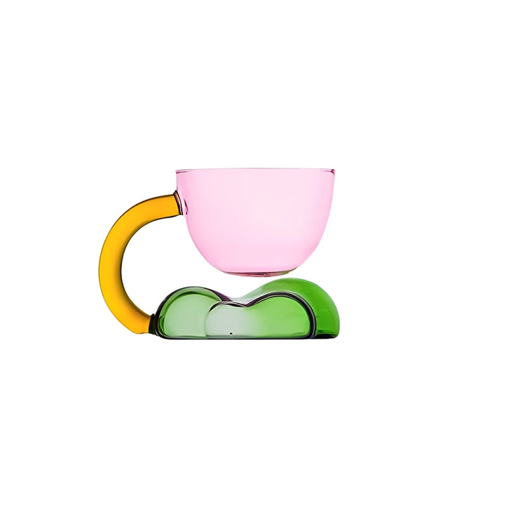 Floating Cloud Glass Coffee Cup