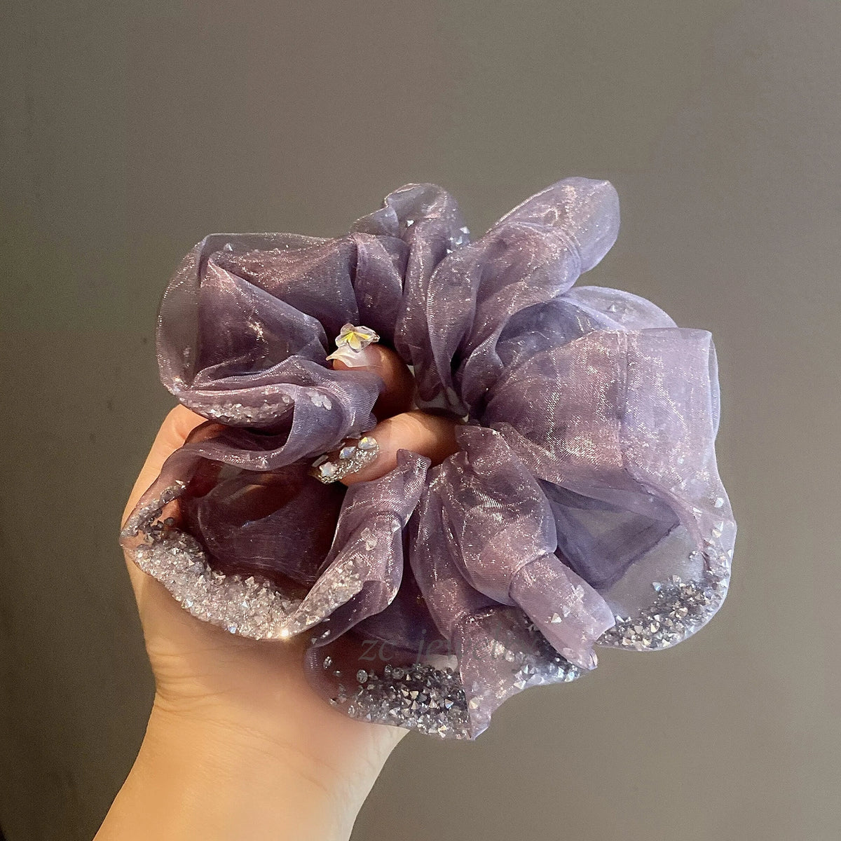 Pocketful starlight Wavy Hem Scrunchie - TRLab Shop