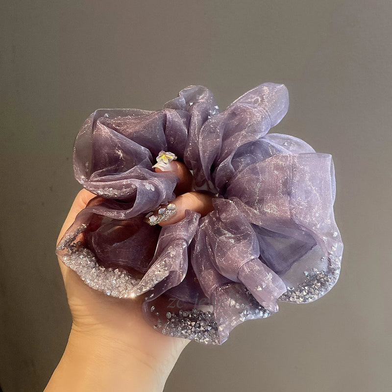 Pocketful starlight Wavy Hem Scrunchie - TRLab Shop