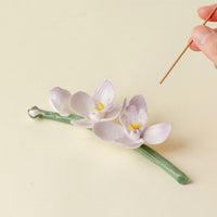 Handcrafted Magnolia Incense Holder