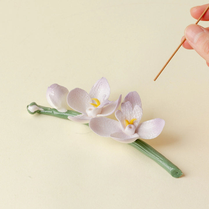 Handcrafted Magnolia Incense Holder