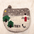 Felted Prairie Pastures Coin Pouch - TRLab Shop