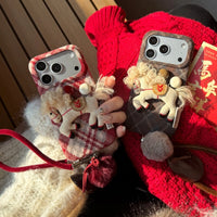 Argyle stuffed Pony Phone Case - TRLab Shop