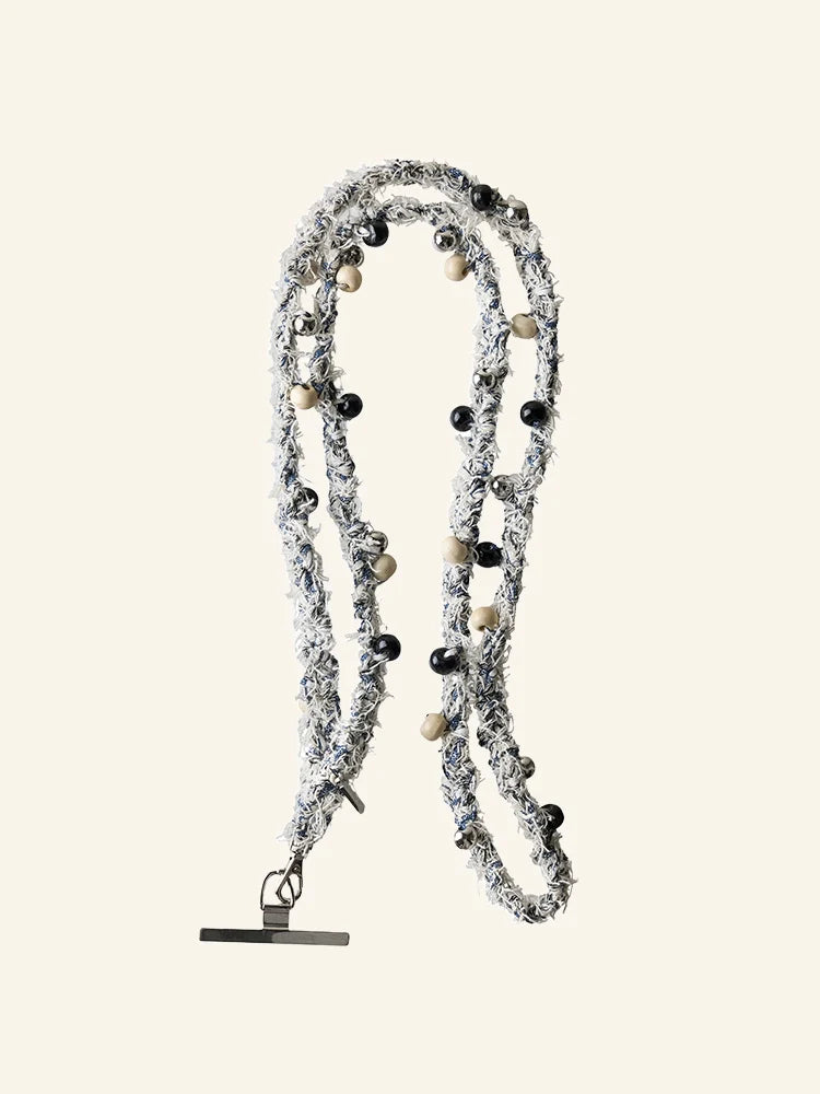 Colorful Pom & Braid Phone Strap - TRLab Shop