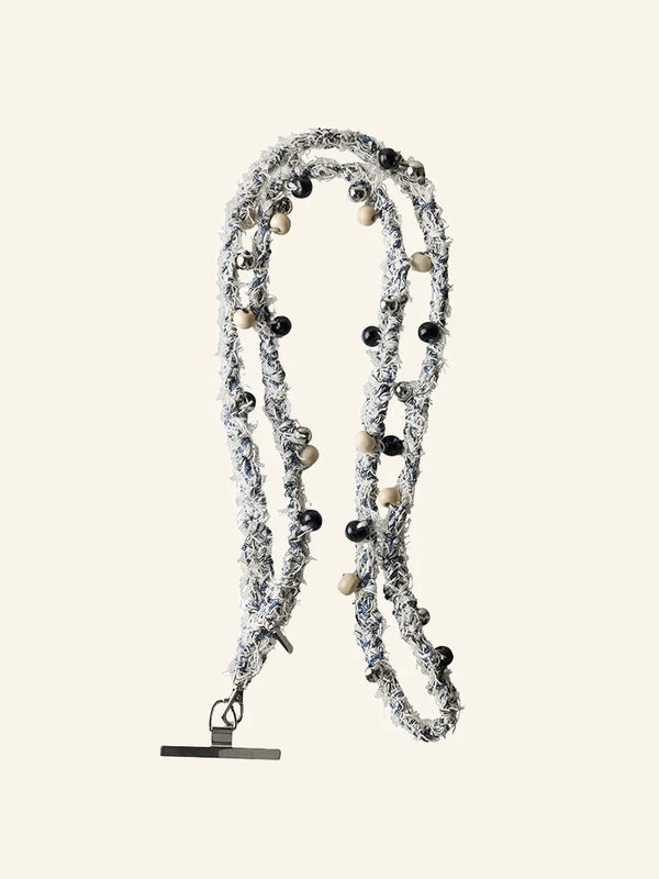 Colorful Pom & Braid Phone Strap - TRLab Shop