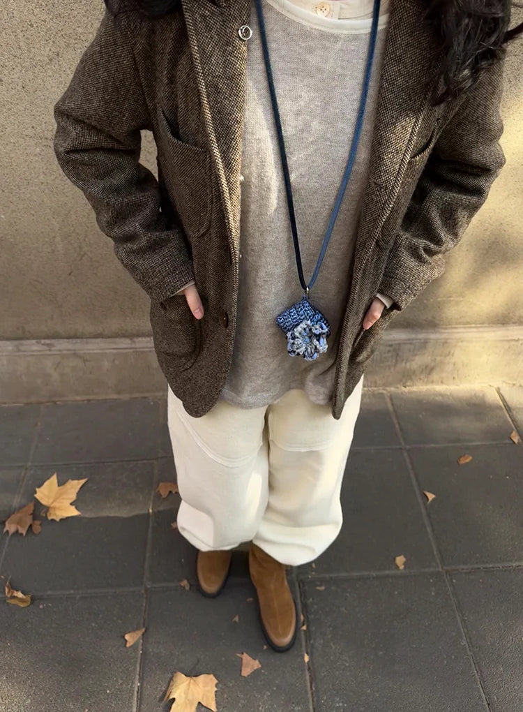 Cozy Sweater Floral AirPods Charm - TRLab Shop