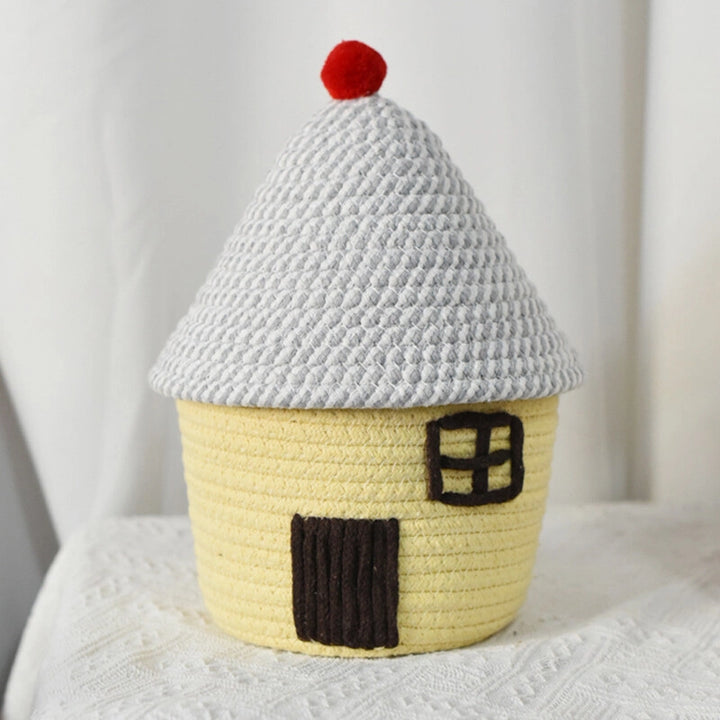 Fairytale Town Woven Rope Storage Basket - TRLab Shop