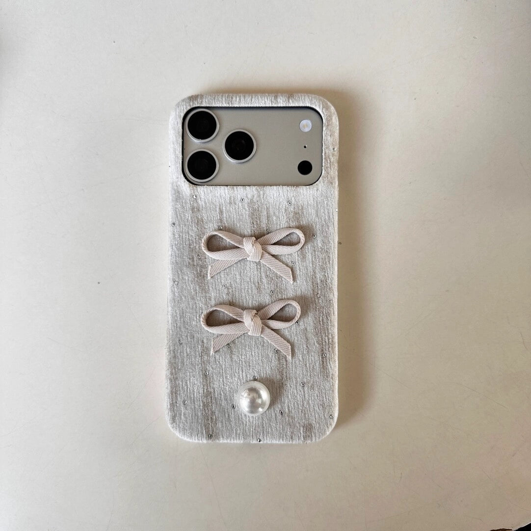 Velvet Bow Phone Case - TRLab Shop