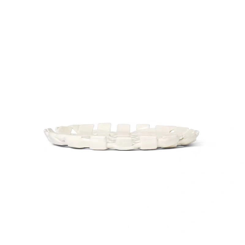 Woven Ceramic Plate