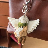 Felted Book-Bound Angel Charm - TRLab Shop