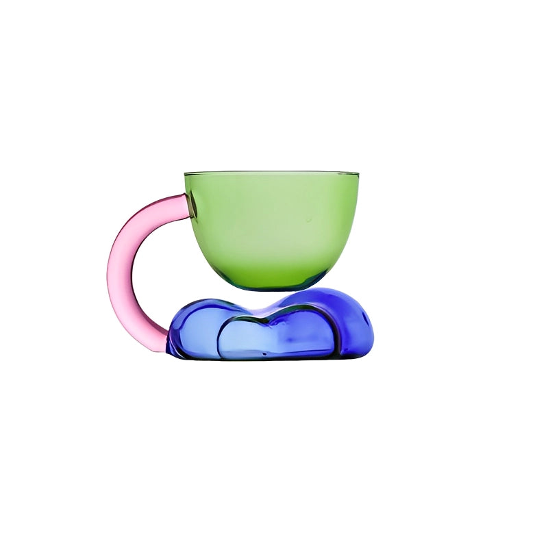 Floating Cloud Glass Coffee Cup