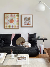 Autumn Pumpkins Mirror Wall Art