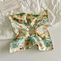 Monet's Garden Square Scarf Scrunchie - TRLab Shop