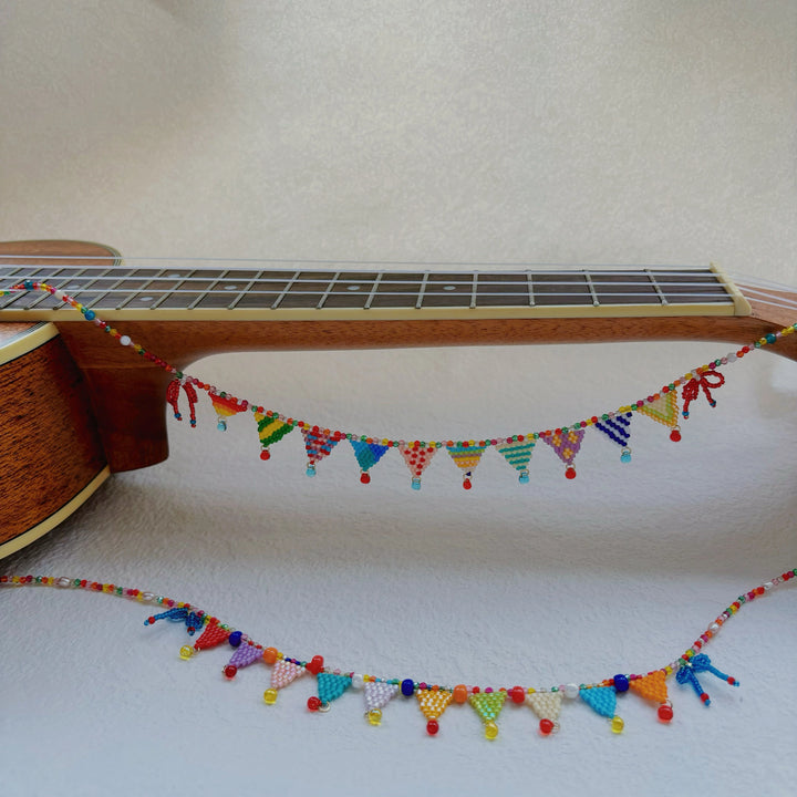 Happy Party Beaded Necklace