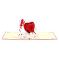 Cupid's Love 3D Pop Up Paper Art Greeting Card