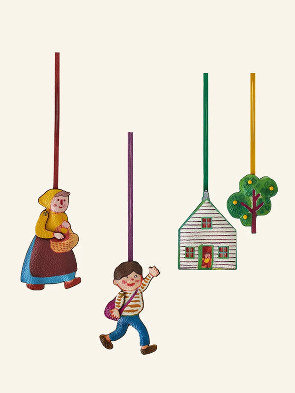 Magic Puppet Town 3D Leather Charm - TRLab Shop