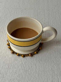 Buttercream Ribbon Ceramic Mug - TRLab Shop