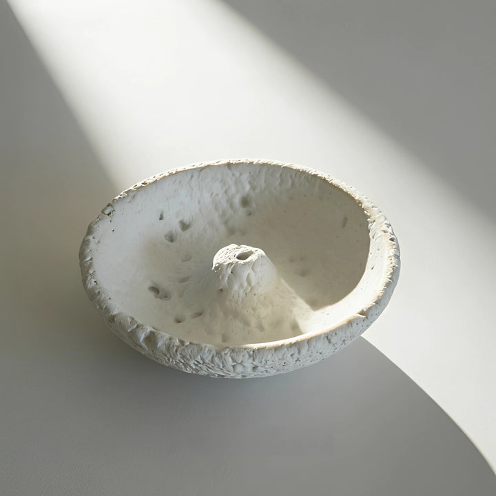 Volcanic Moon Cement Incense Holder - TRLab Shop