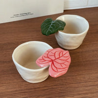 Ceramic Leaf Handle Cup - TRLab Shop