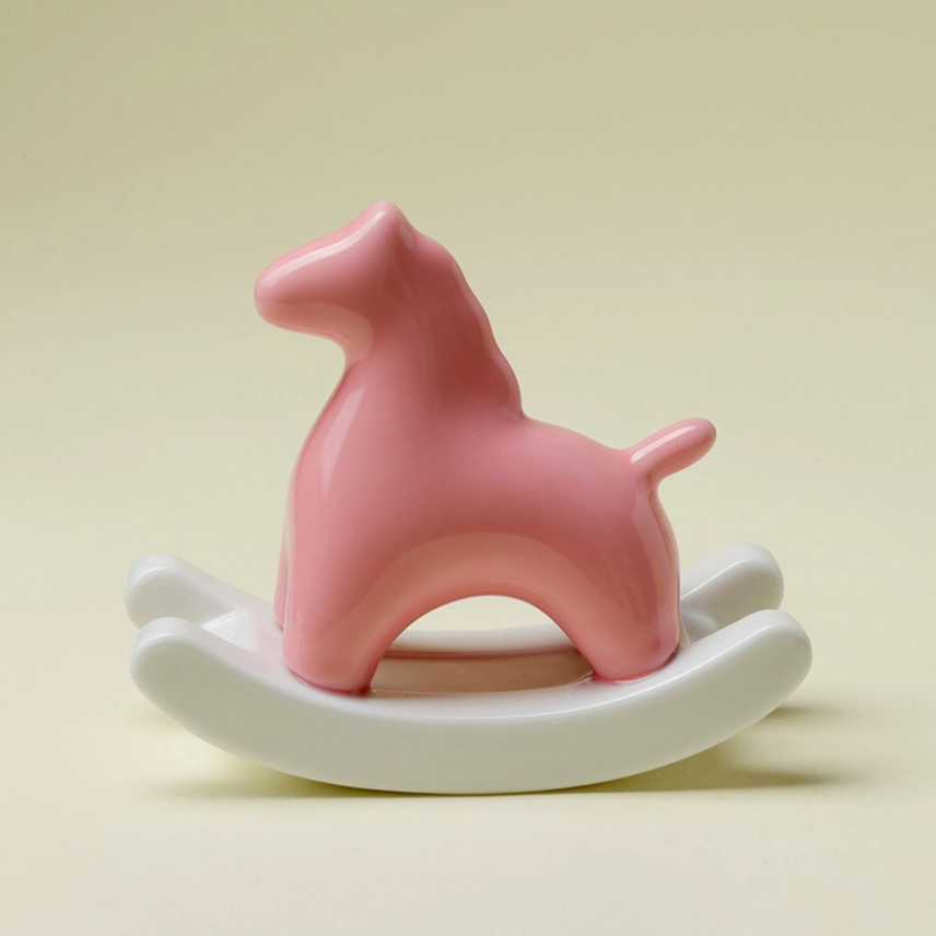 Ceramic Rocking Horse Ornament