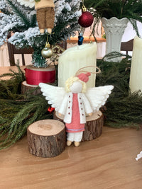 Felted Book-Bound Angel Charm - TRLab Shop