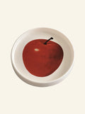 Red Apple Small Ceramic Plate - TRLab Shop