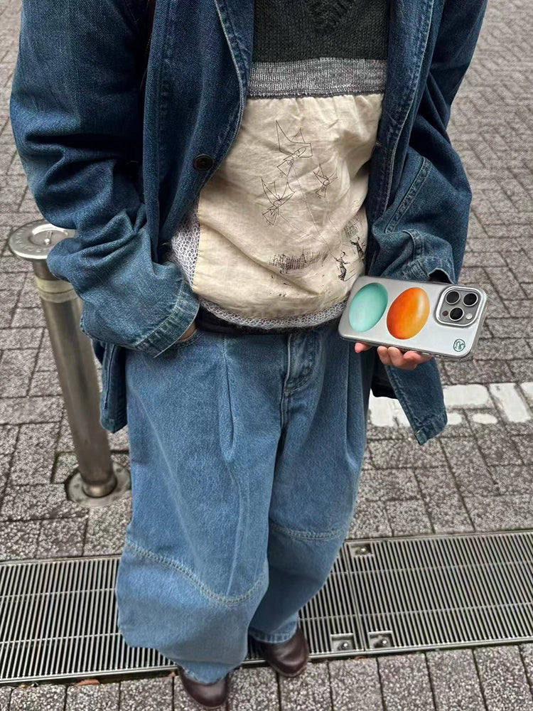 Metallic Egg Protective Phone Case