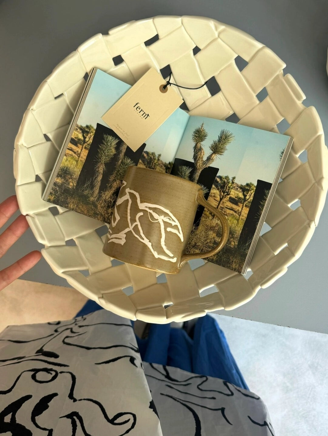 Woven Ceramic Bowl