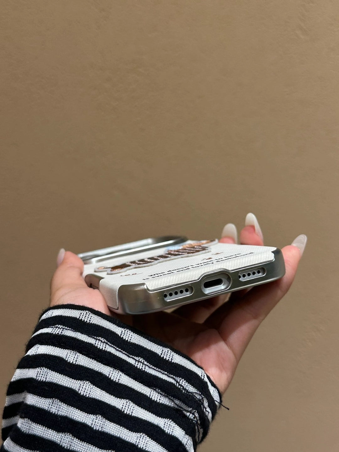 Winter Cowboy Puppy Embroidered Phone Case - TRLab Shop