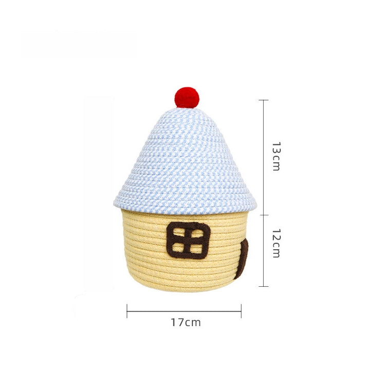 Fairytale Town Woven Rope Storage Basket - TRLab Shop