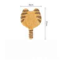 Cat Patterns Flocked Seat Cushion