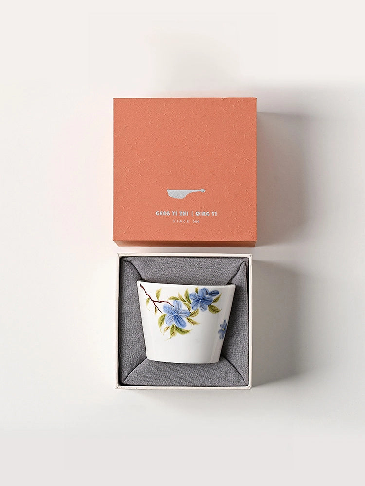 Floral Ceramic Tumbler