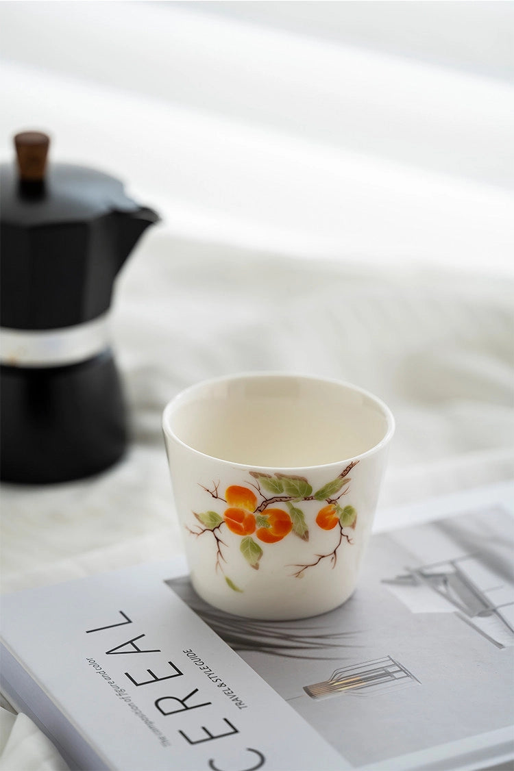 Osmanthus & Persimmons Ceramic Tumbler
