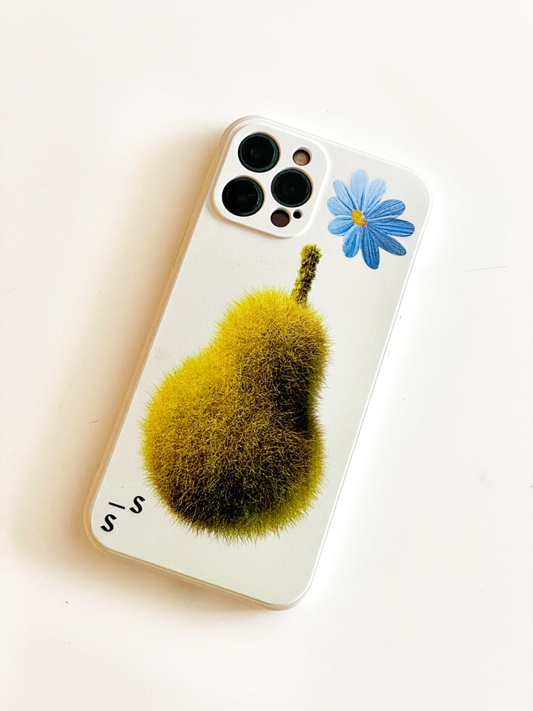 Fuzzy Pear Phone Case - TRLab Shop