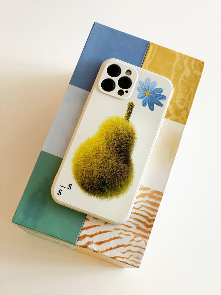 Fuzzy Pear Phone Case - TRLab Shop