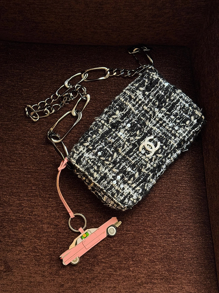 Retro Car Road Trip Leather Charm - TRLab Shop
