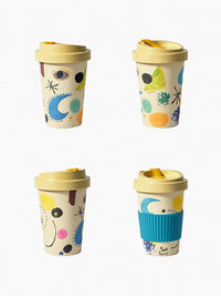 Doodle Bamboo Fiber Cup - TRLab Shop