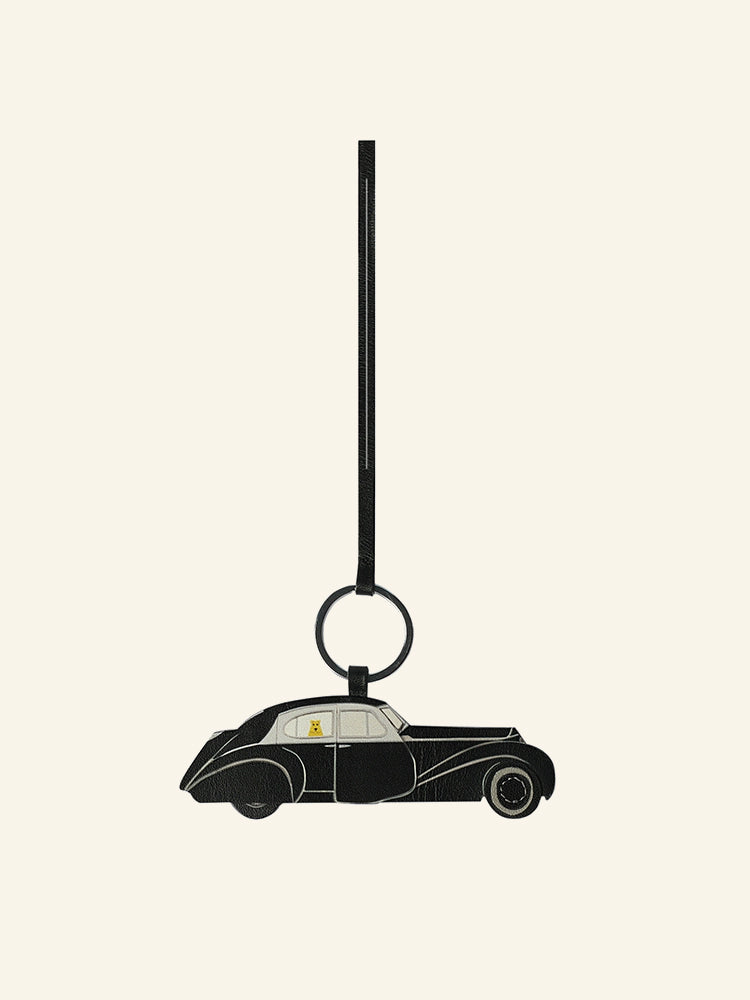 Retro Car Road Trip Leather Charm - TRLab Shop