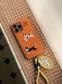 Puppy Series Phone Strap